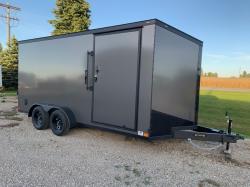2027 Custom Covered Wagon 7x16 Tandem Enclosed
