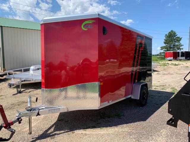 2027 Custom NEO 6X12 NAM Single axle 3,500 GVWR